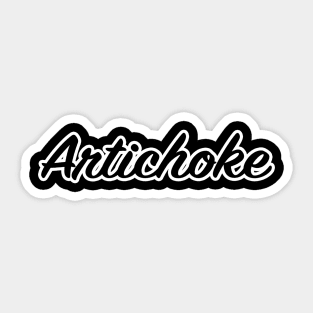 Artichoke Sticker